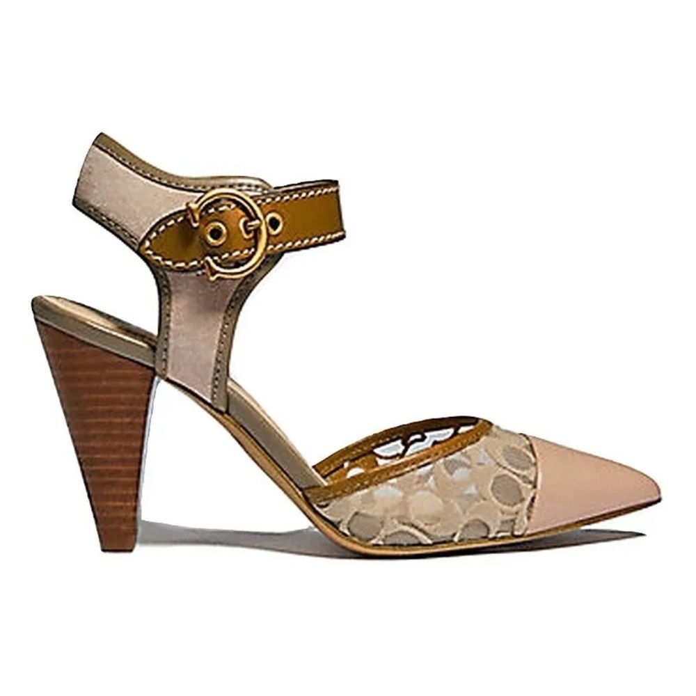 COACH WREN LEATHER PUMP - Picture 2 of 10